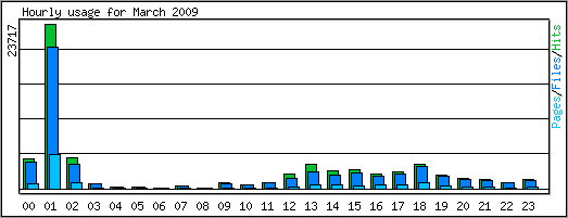 Hourly usage