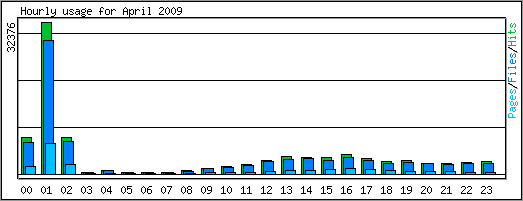 Hourly usage