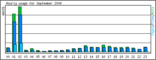 Hourly usage