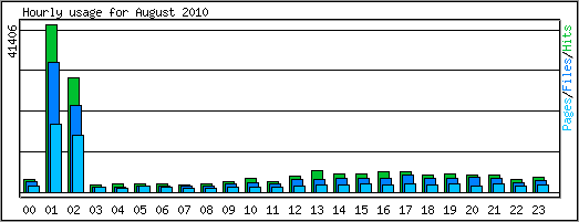 Hourly usage