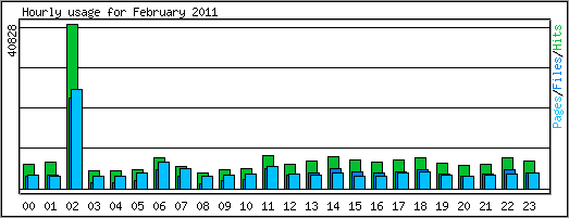 Hourly usage