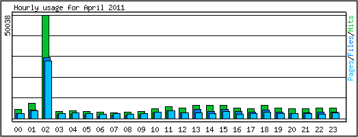 Hourly usage