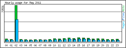 Hourly usage