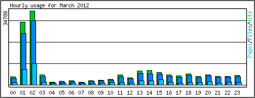 Hourly usage