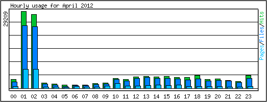 Hourly usage
