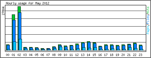 Hourly usage