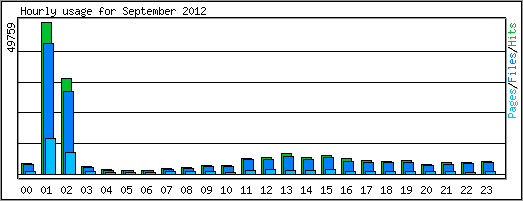 Hourly usage