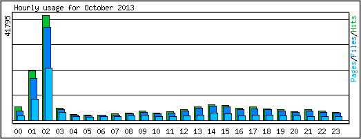 Hourly usage