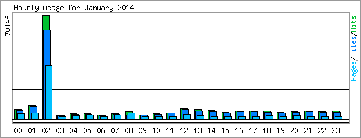 Hourly usage