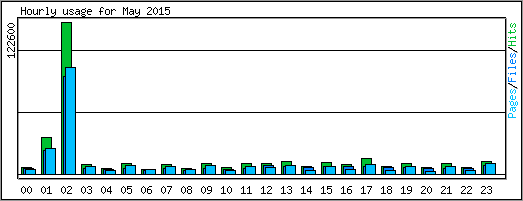 Hourly usage