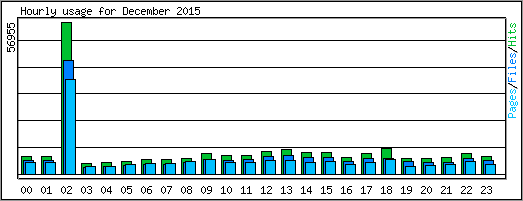 Hourly usage
