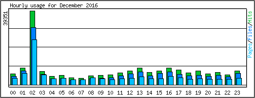 Hourly usage
