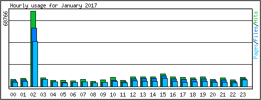 Hourly usage