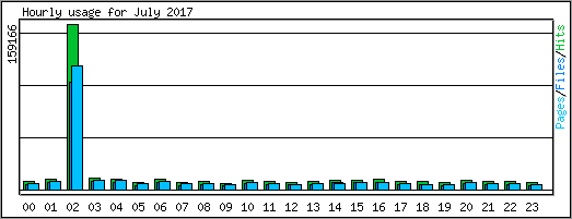 Hourly usage