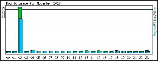 Hourly usage